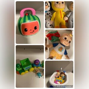 HUGE Bundle of Cocomelon Toy Sets, Very Gently Used!